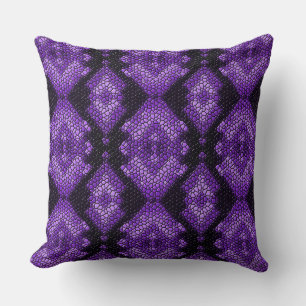 Almohada con mosaico de baldosas con patrón de dia