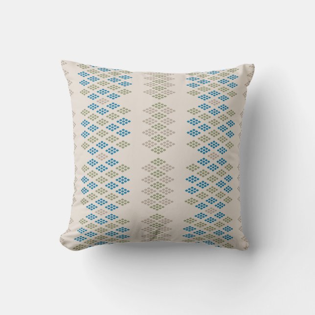 Almohada con Motivo Ogee Tradicional  (Anverso)