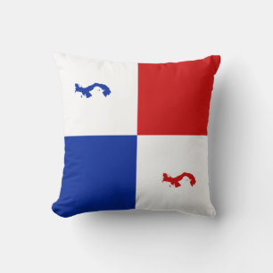 Almohada con pancarta de Panamá x Banner
