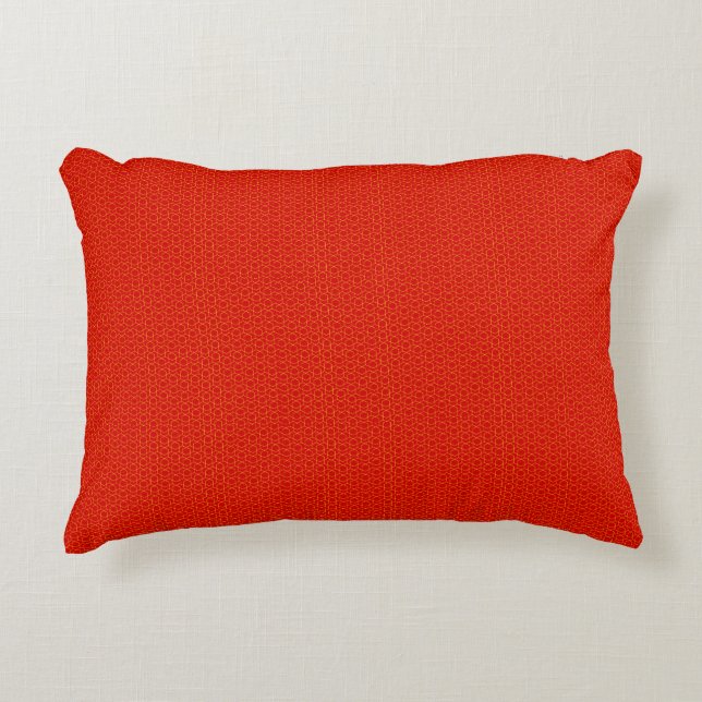 Almohada con patrón de arte asiático (Anverso)