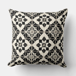 Almohada con patrón de azulejos portugueses – Bla
