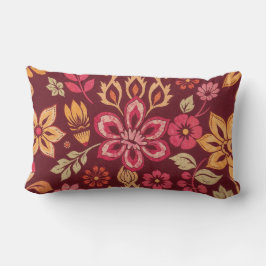 Almohada con patrón de batik