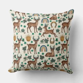 Almohada con patrón de ciervo Nature Harmony - Ele