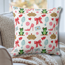 Almohada con patrón de cuento de hadas