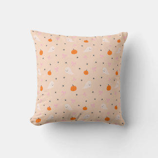 Almohada con patrón de fantasma de Halloween de ot