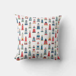 Almohada con patrón de faro portugués – Costa