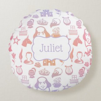 Almohada con patrón de Sherbet Shakespeare