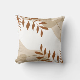 Almohada con patrón floral colorido