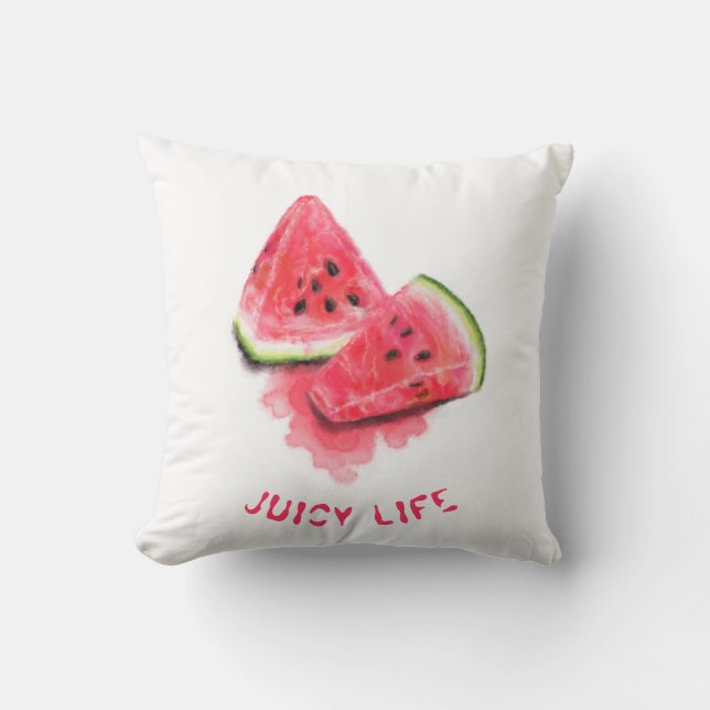 Almohada con Sandías Dulces y Jugosas (Anverso)