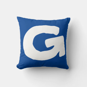 Almohada con tu letra G