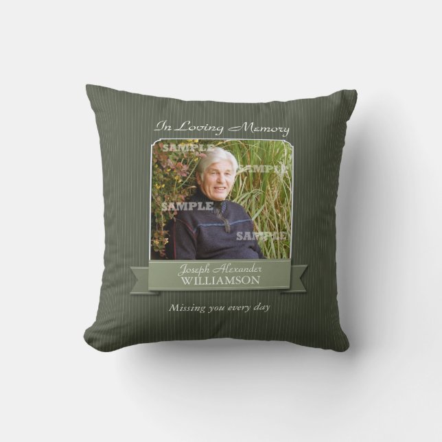 Almohada conmemorativa de MoJo del americano de la (Anverso)