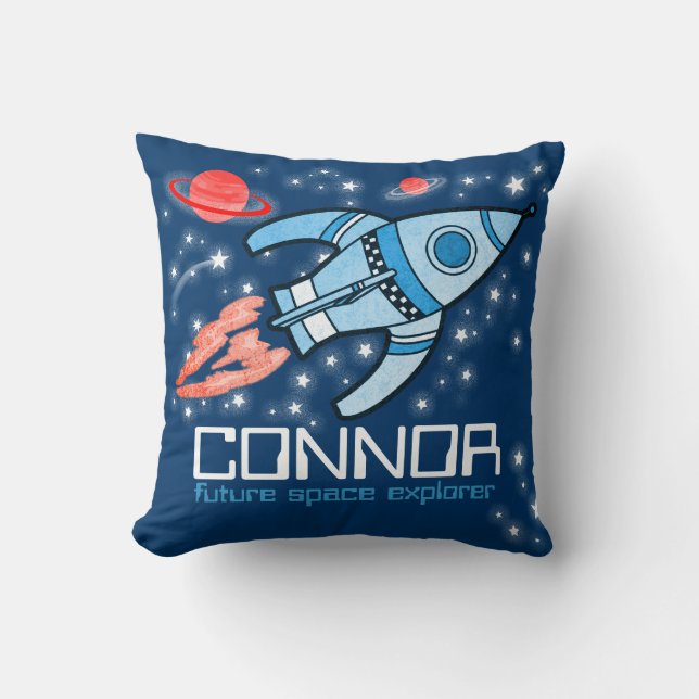 Almohada conocida del azul del explorador de (Anverso)