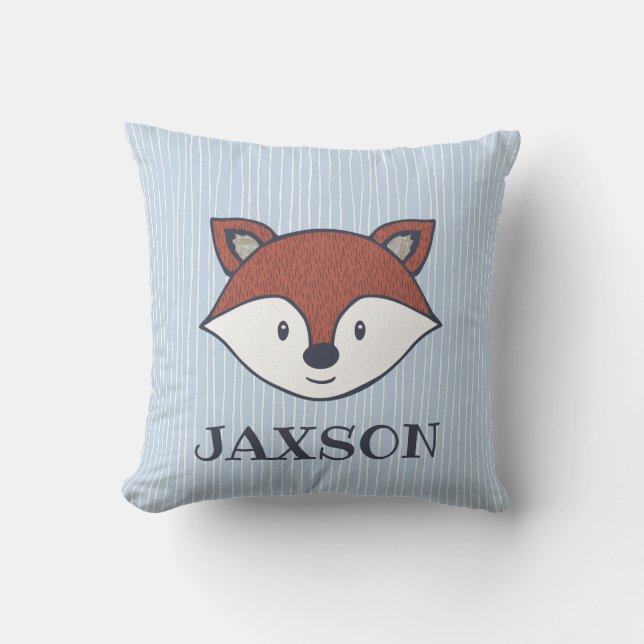 Almohada conocida del Fox del arbolado lindo (Anverso)