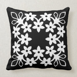 almohada contemporánea de decoración hawaiana