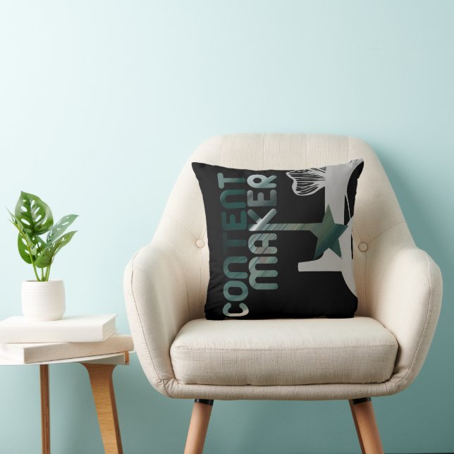 Almohada CONTENTMAKER Abstracta Tendencia Interior (Silla)