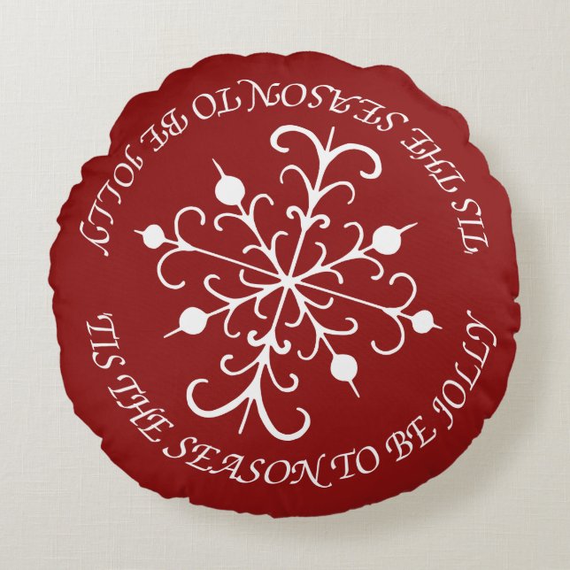Almohada Copo de Nieve (Anverso)