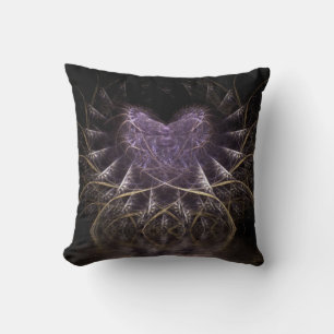 Almohada Corazón Gótico Púrpura