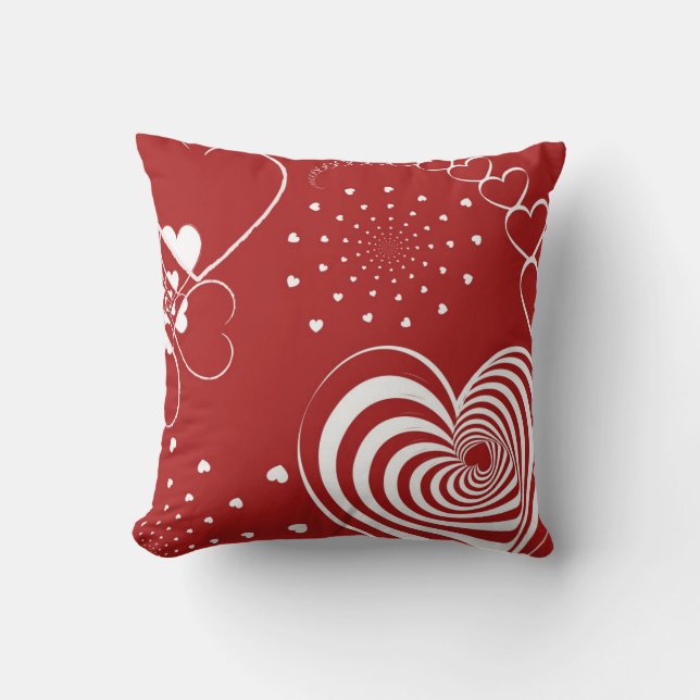 Almohada Corazones de San Valentín (Anverso)