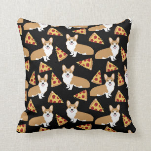 almohada Corgi Pizza