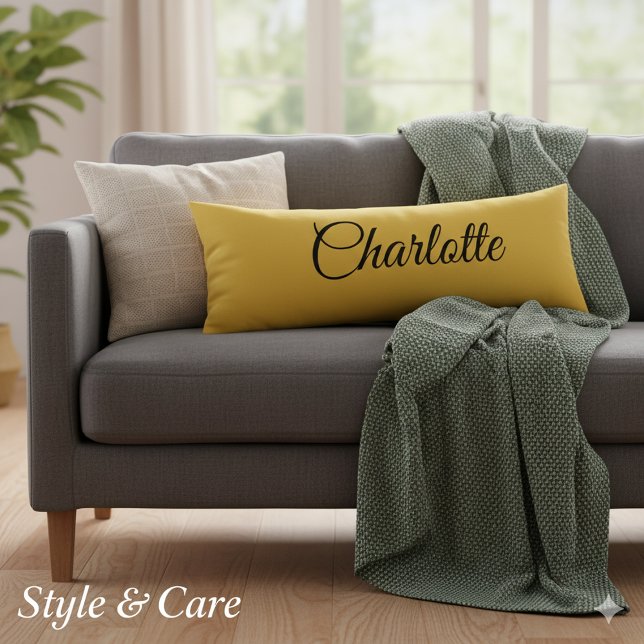 Almohada corporal acogedora con nombre personaliza (Custom Name Cozy Body Pillow Personalized Design)
