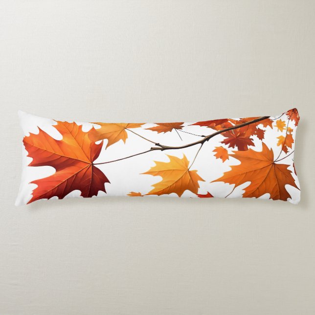 Almohada corporal Authumn naranja (Anverso)