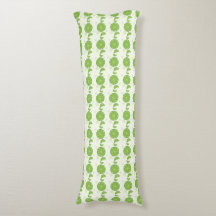 Almohada corporal con estampado de lima lindo