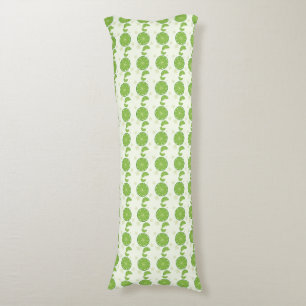 Almohada corporal con estampado de lima lindo