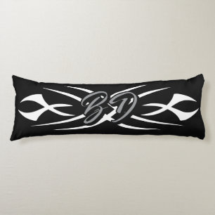 Almohada corporal con monograma personalizado con