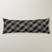 Almohada corporal con patrón de baldosas geométric