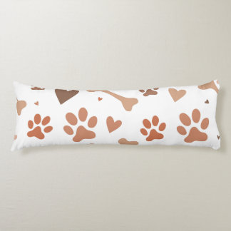 Almohada corporal de algodón de grado A con huella