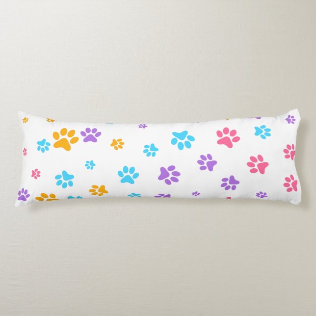 Almohada corporal de algodón de grado A con huella (Anverso)
