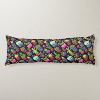 Almohada corporal de cactus Kawaii