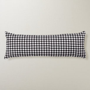 Almohada corporal de cuadros de búfalo