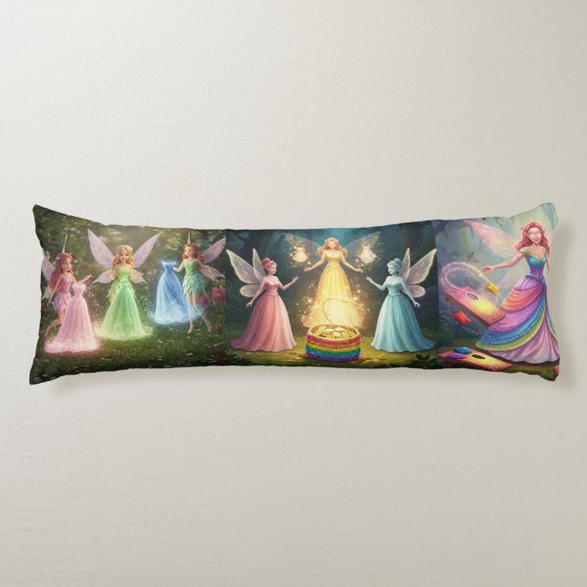Almohada corporal de ducha nupcial de hada mágica (Anverso)