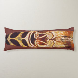 Almohada corporal de escudo tribal Maorí