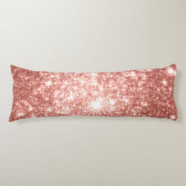 Almohada corporal de estrellas de melocotón de cha