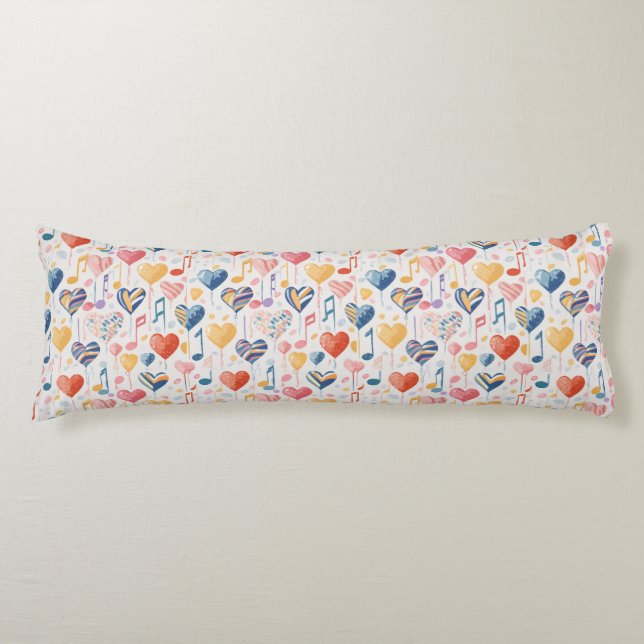 Almohada corporal de globos felices (Anverso)