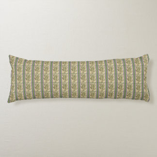 Almohada corporal de rayas de Kalanchoes sobre fon