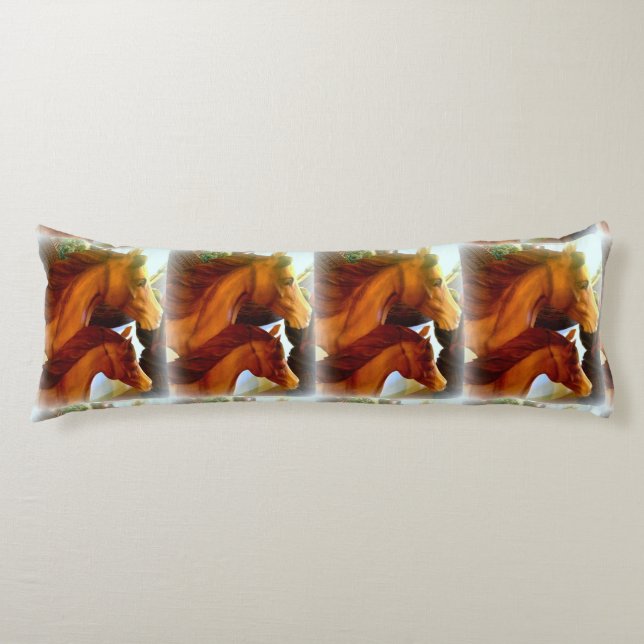 almohada corporal de yeguas y ponis (Anverso)