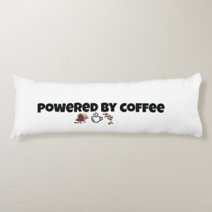 Almohada corporal divertida para amantes del café