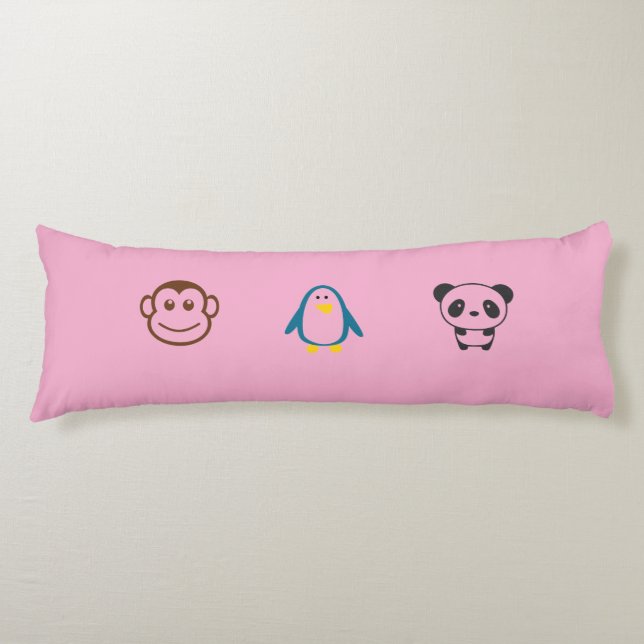 Almohada corporal inspirada en la naturaleza (Anverso)