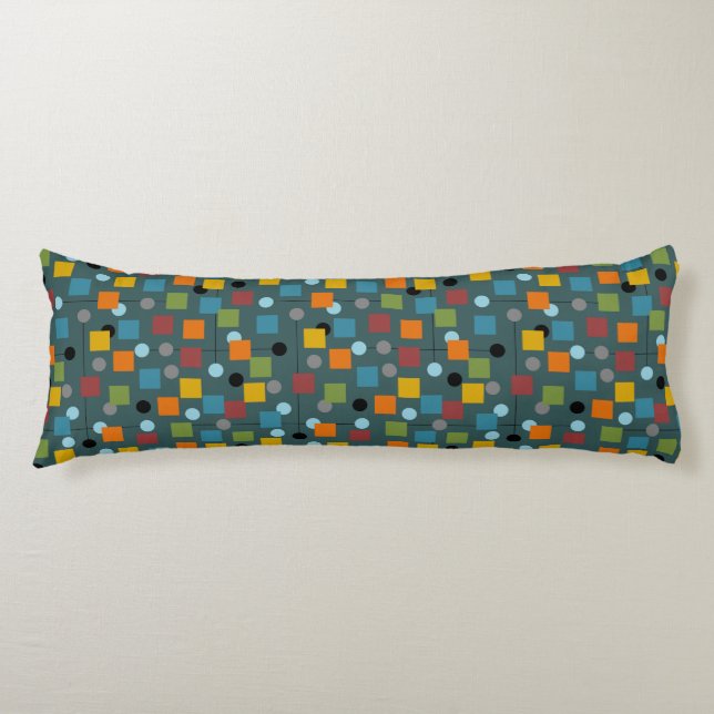 Almohada corporal - Moderna de mediados del siglo  (Anverso)