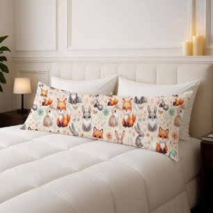 Almohada corporal para guardería de acuarela de zo