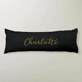 Almohada corporal personalizada con nombre para co