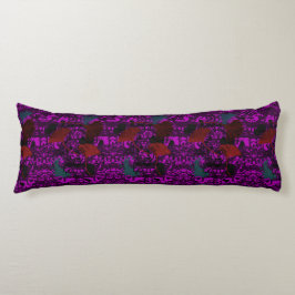 Almohada corporal reversible Ginkgo Grunge