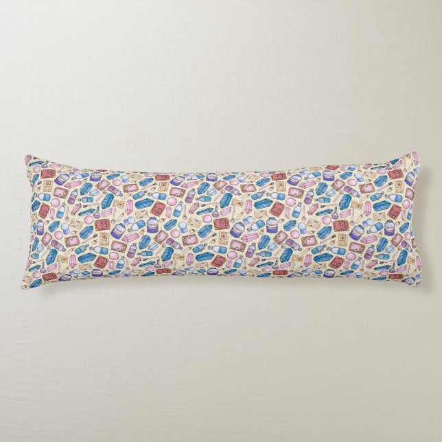 Almohada corporal Witchy Wonders (Anverso)