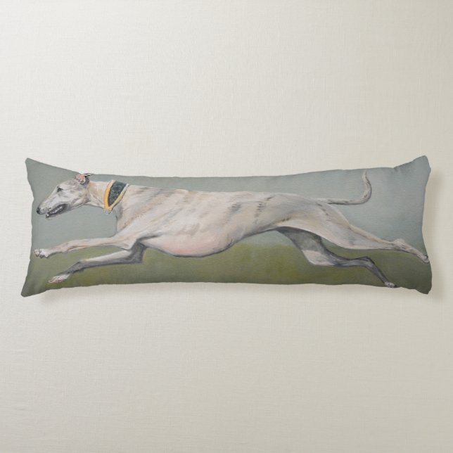 Almohada corriente del cuerpo del arte del perro (Anverso)