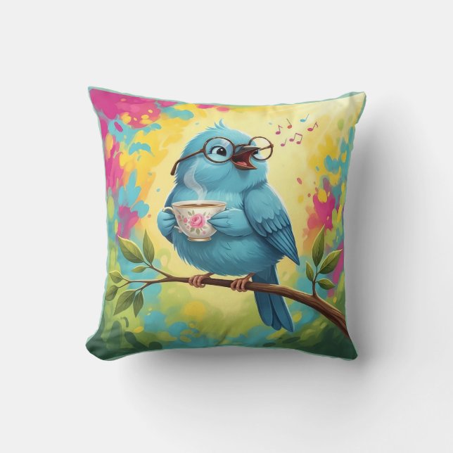 Almohada Cozy Bird (Anverso)