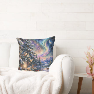 Almohada Cozy Winter Vibes con nombres personaliza