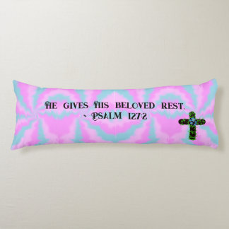 Almohada Cristiana Personalizada con Tie‑Dye y Esc